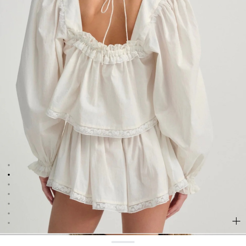 For Love And Lemons Top. Brand new with tags. Shorts also available. - Picture 3 of 5